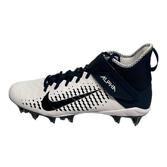 Nike Alpha Menace Pro 2 Mid Football Cleats Team Navy Size 11 BV3945-102 - Picture 2 of 8